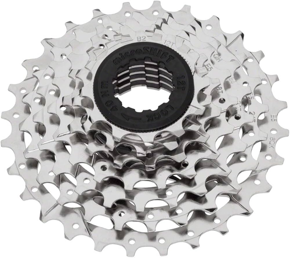 Amazon.com : microSHIFT H07 Cassette - 7 Speed, 12-28t, Silver